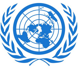 Das ist das Logo der Vereinten Nationen. Die Konvention über die Rechte der Menschen mit Behinderungen stammt von den Vereinten Nationen.